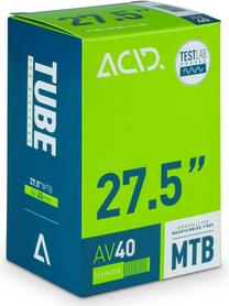 Dviračių padangų kamera ACID MTB TUBE201, guma, juoda sp., 27.5"
