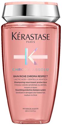Šampūns Kerastase Chroma Respect Bain Riche Chroma Respect, 250 ml
