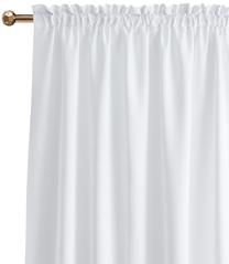 Naktinė užuolaida Room99 Laurel, balta sp., 140 cm x 260 cm