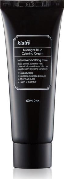 Sejas krēms Dear, Klairs Midnight Blue Calming Cream, 60 ml