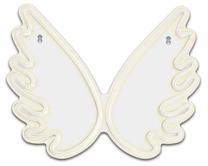 Dekoracija, su įmontuotu led apšvietimu Forever Light Plexi Wings su LED apšvietimu, 39.5 cm, 32.5 cm, balta sp.