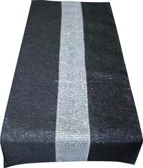 Galda celiņš taisnstūrveida OHD01-3, sudraba krās./grafīta krās., 40 x 85 cm