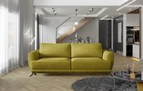 Sofa Megis Monolith 48, geltona sp., 95 x 250 cm x 90 cm