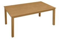 Valgomojo stalas Amsterdam, ąžuolo, 160 cm x 90 cm x 75 cm