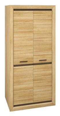 Spinta ML Meble Bali 01, ąžuolo sp./ruda sp., 92 cm x 66 cm x 200 cm