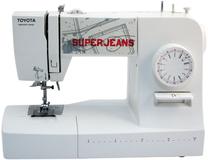 Siuvimo mašina Toyota Super Jeans 15W, elektromechaninė