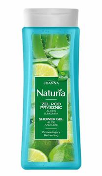 Kūno prausimosi želė Joanna Naturia Aloe & Lime, 300 ml
