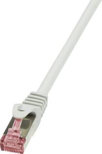 Провод Logilink CAT6 S/FTP RJ-45 8P8C, RJ-45 8P8C, 1.5 м, серый цв.