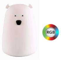 Laualambid Polux Miš 312952, USB, 0.4W, valge v./valge v.