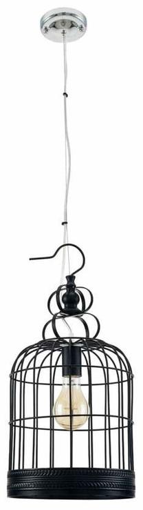 Valgusti rippuv Spot-Light Cage, E27, 1 x 60 W, must v. / must v.