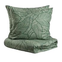 Patalynės užvalkalų komplektas Homla Frunz Basic 729423, žalia sp., 70 x 80 cm, 160 x 200 cm