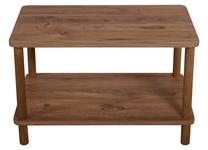 Kavos staliukas Kalune Design Ortaddg 1C, ruda sp., 43 cm x 70 cm x 44 cm