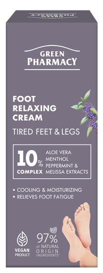Pėdų kremas Green Pharmacy Relaxing, 75 ml