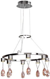 Šviestuvas kabinamas Candellux Prisma, LED, 3000 °K, 8 x 8 W