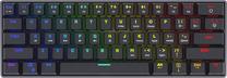 Laidinė žaidimų klaviatūra Savio Mechanical Keyboard Blackout Outemu Brown, Anglų (US), juoda sp.