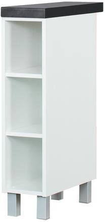 Apatinė virtuvinė spintelė Bodzio Kampara KKA20D-BI, balta sp., 60 cm x 20 cm x 86 cm