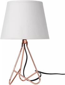 Galda stāvlampas Lucide Gitta 47500/81/17, E14, 40W, balta krās./vara krās.