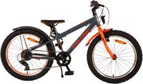 Vaikiškas dviratis, kalnų Volare Prime Collection Rocky, oranžinė sp./pilka sp., 20"