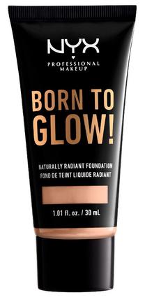 Skystas makiažo pagrindas NYX Professional Makeup Born To Glow Naturally Radiant Light, light, 30 ml