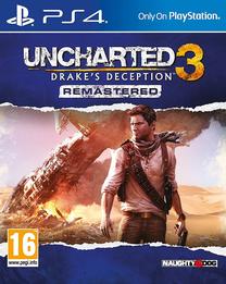 PlayStation 4 (PS4) spēle Sony Uncharted 3: Drake's Deception Remastered, angļu
