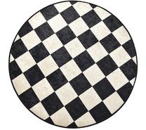 Vonios grindų kilimėlis Foutastic Dama 359CHL4232, įvairių spalvų, 100 cm x 100 cm, Ø 100 cm