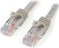 Сетевой кабель StarTech Cat5e 45PAT3MGR RJ-45, RJ-45, 3 м, серый цв.