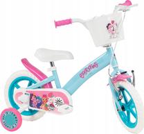 Vaikiškas dviratukas su papildomais ratukais, vaikų Toimsa My Little Pony, žydra sp., 12"