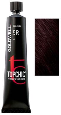 Kраска для волос Goldwell Topchic, тиковый цв., 5R, 60 мл