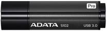 USB atmintinė Adata S102 Pro, juoda sp./pilka sp., 128 GB