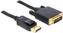 Adapteris Delock DisplayPort Displayport 1.1 male, DVI 24+1 male, 5 m