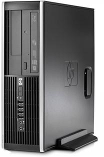 Stacionarus kompiuteris HP Compaq 8100 Elite, atnaujintas Intel Core i5-750, 480 GB, DDR4 8 GB, SSD 480 GB, Quadro NVS295 Dynamic, Windows 10 Pro RM8183P4 Renew