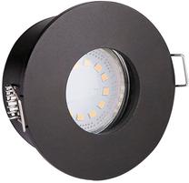 Valgusti süvistatav Candellux SH-12, MR16, must v., 50 W