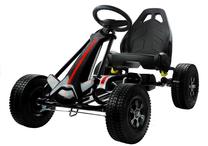 Детский спортивный картинг Lean Toys Go-Cart Monster, черный цв.