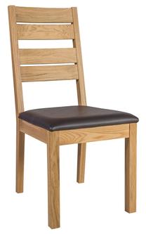 Valgomojo kėdė Home4you 45822, ruda sp., 46 cm x 37 cm x 98 cm