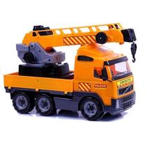Žaislinis autokranas, oranžinė sp.