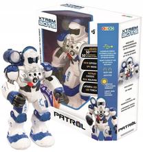 Радиоуправляемый робот Xtrem Bots Patrol Bot, 15.24 см, синий цв./белый цв.