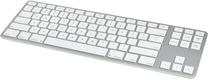 Bezvadu datora tastatūra Matias Aluminum Aluminum Tenkeyless for Mac, EN, sudraba krās.