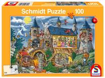Dėlionė Schmidt Haunted Castle 111422, 24.3 cm x 36.1 cm, 100 vnt., įvairių spalvų