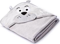 Bērnu dvielis Sensillo Water Friends Bear, pelēka krās., 100 cm