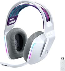 Belaidės žaidimų ausinės Logitech G733 Lightspeed Wireless 981-000883, balta sp.