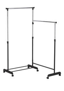 Drabužių kabykla Domoletti GC2112-1, 10.2 - 166 cm, sidabro sp./juoda sp.