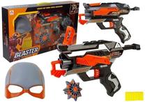 Rotaļu ieroču komplekts Blaster, 25 cm Melna krās./Oranža krās.