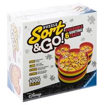 Головоломка с сортировкой контейнеров Ravensburger Disney Mickeys Sort & Go, 20 см x 20 см, 6 шт., многоцветный