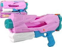 Игрушечная водяная винтовка Lean Toys Shoot Game, 42 см Розовый цв.