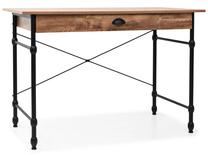 Rakstāmgalds VLX Industrial 246047, 110 cm x 55 cm, 75 cm, ozola krās./melns krās.