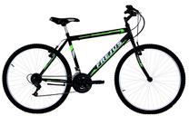 Vaikiškas dviratis, kalnų Frejus Uomo MTB SMU24118B NERA-VERDE, juoda sp./žalia sp., 24"