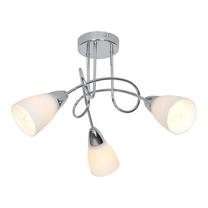 Valgusti lagi Domoletti CL17002-3, E14, 3 x 120 W, valge v. / kroom v.