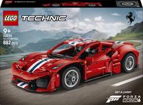 Konstruktorius LEGO® Technic Automobilis „Ferrari 488 Pista“ 42235, 882 vnt.