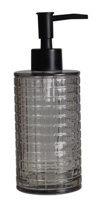 Skysto muilo dozatorius Splendid LA-SQUARE-DOZOWN-SZA, juodas, 0.330 l