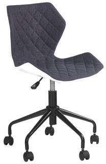 Vaikiška darbo kėdė Matrix, 53 x 48 x 78 - 88 cm, balta/pilka